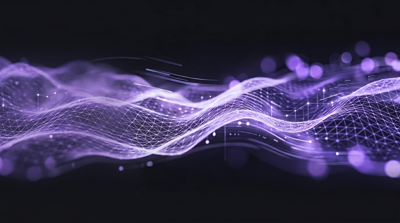 Abstract violet and charcoal gradient background